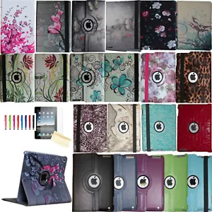360 Rotating Stand Smart Cover Magnetic Case for Apple 2021 iPad 10.2 Inch - Picture 1 of 51