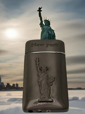 Vintage Statue of Liberty Souvenir Lighter 3” - Image 1 of 4