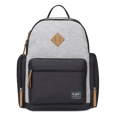 Mochila unisex BB Gear Stonescape bolsa de pañales gris, bebé, niño pequeño Foto 1 de 4