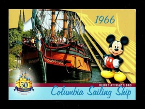 2005 UPPER DECK DISNEYLAND 50th ANNIVERSARY COLUMBIA SAILING SHIP DEBUT DL-32 - Picture 1 of 2