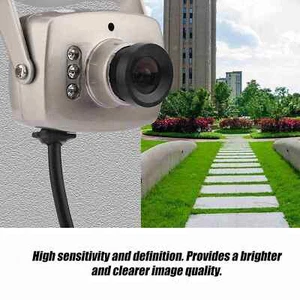 Mini cámara de seguridad CMOS CCTV con cable 6LED visión nocturna cámara de video digital apta - Imagen 1 de 22