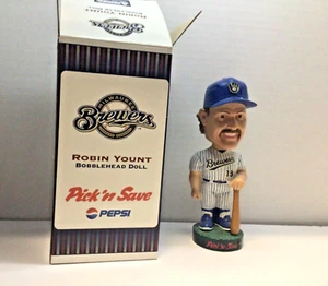Robin Yount 2001 SGA Bobblehead Milwaukee Brewers Free S/H - Picture 1 of 2