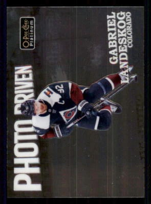 2022-23 O-Pee-Chee Platinum Photo Driven #PD11 Gabriel Landeskog - Image 1 of 2