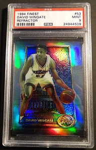 1994 TOPPS FINEST REFRACTOR DAVID WINGATE #53 PSA 9 HORNETS POP 2 (658) - Picture 1 of 1