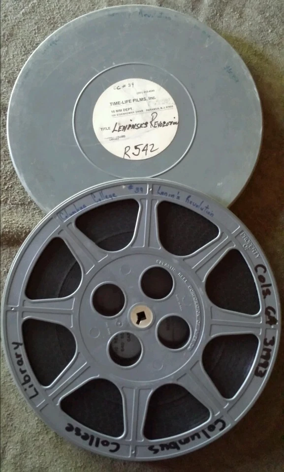 Vintage "Lenin's Revolution" Time-Life Films 16MM Reel Film w/ case **E-LO-MEDIA - Imagem 1 de 1