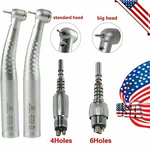 Pieza de mano LED de fibra óptica dental / Acoplador rápido LED 4/6 orificios ajuste acoplamiento KAV - Imagen 1 de 21