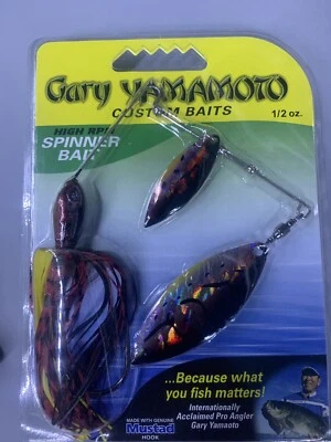 GARY YAMAMOTO CUSTOM BAITS Gary Yamamoto Spinnerbait 1/2 OZ Crawfish Red DISCONTINUED