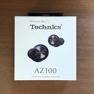 Neu Technics EAH-AZ100 kabellose Kopfhörer magnetischer Flüssigkeitstreiber schwarz - Bild 1 von 7
