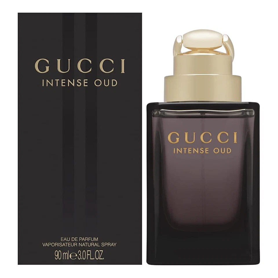GUCCI INTENSO OUD * Gucci 3,0 oz / 90 ml Eau de Parfum Hombres Colonia Spray Foto 1 de 1