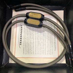Transparent Musicwave ULTRA interconnect cables 1m pair | Worldwide shipping - Picture 1 of 3