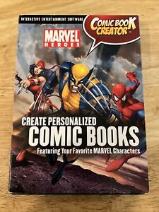 Marvel Heroes Comic Book Creator PC CD-ROM Planet Wide Games Create Comic Pages