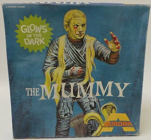 HORROR: THE MOMMY KIT MODELO HECHO POR AURORA ALREDEDOR DE 1970 - KIT MUY RARO - Imagen 1 de 12