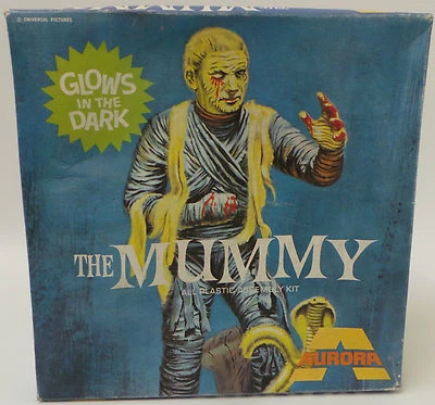 HORROR : THE MUMMY MODEL KIT MADE BY AURORA CIRCA 1970'S - VERY RARE KIT - Image 1 of 4