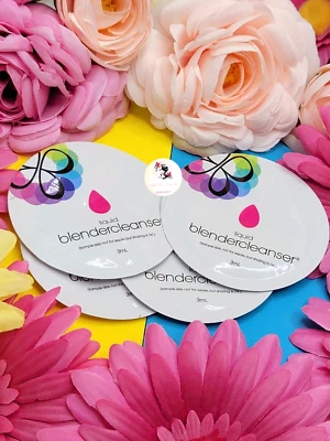 4 paquetes de muestra de licuadora líquida Beauty Blender de 3 ml cada uno NUEVO Foto 1 de 4