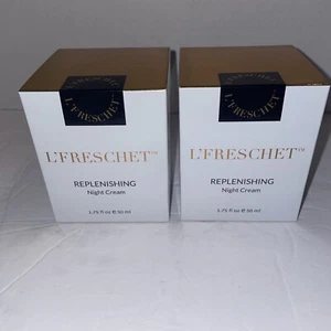 Lot Of 2 L'Freschet Replenishing Night Cream 1/75 fl. oz. NEW IN BOX Free SnH - Picture 1 of 5