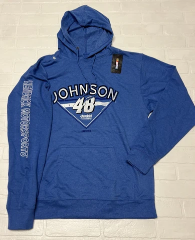 NASCAR Jimmie Johnson 48 Sz XL Hooded Sweatshirt Hendrick Motorsport Lightweight Cover