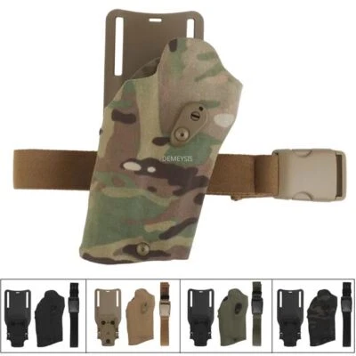 P320+X300 Protector Holster Quick Release Tactical Combat Right Handgun Holsters - Image 1 of 4