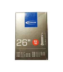 Schwalte SV12 Innenrohr 26" x 1,25-1,75 & 650b - Presta - 40 mm - Bild 1 von 1