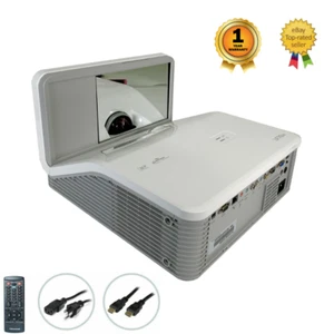 SMART UF70W DLP Projector Ultra Short Throw 3000 ANSI WXGA HD 1080i HDMI Remote - Picture 1 of 8