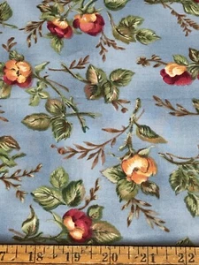 BEAUTIFUL MAYWOOD STUDIOS ALWAYS IN BLOOM COTTON FABRIC - Picture 1 of 1