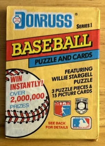1991 Donruss Series 1 Pack Bob Welch Athletics Diamond Kings Showing On Top - Picture 1 of 2