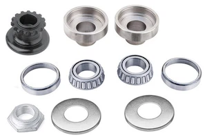 Spring Fork TIMKEN CONVERSION KIT for 1940 - 1957 Harley 45 Solo & Servi-Car - Picture 1 of 1