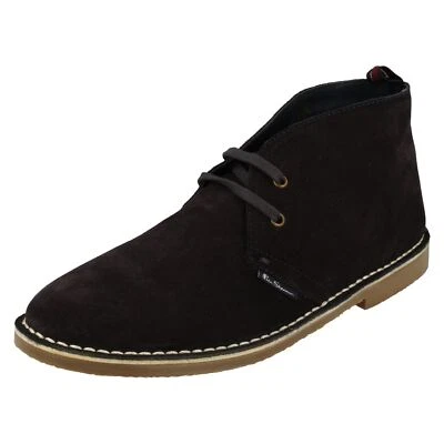 Hombre Ben Sherman ' Hunt ' Ante Cuero Casual Botas Safari - Imagen 1 de 3