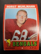 1971 Topps Horst Muhlmann football card #49