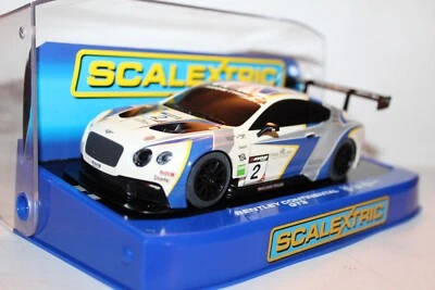 SLOT CAR  SCALEXTRIC BENTLEY CONTINENTAL GT3  N 2  NUOVA  1/32 - Immagine 1 di 4