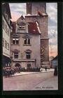 Ansichtskarte Jena, Gäste im Burgkeller 1907 