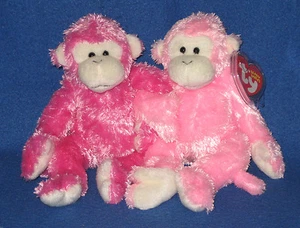 TY FRIENDS The MONKEY DUO GORRO BEBÉ - COMO NUEVO con ETIQUETA COMO NUEVO - Imagen 1 de 1