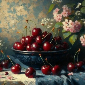 Art "Sicilian Days Collection 10 "Original Still Life Oil Painting Kitchen Home - Picture 1 of 1