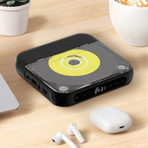 Wiederaufladbarer kompakter CD-Player mit AntiSkip für reibungsloses Audioerleb - Bild 1 von 16