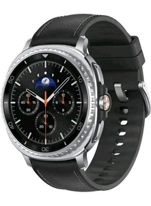 New Samsung Galaxy Watch8 Classic Stainless Steel 46mm Bluetooth Black (2025) - Picture 1 of 7