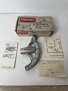 Ridgid Dünnwandiger Rohrbieger 1/2 Zoll bis 4" Innenradius Gusseisen Werkzeug - Bild 1 von 24