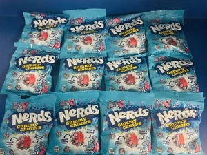 (12) Nerds Candy Gummy Clusters Very Berry 5 Oz. Bags BB:10/2025 - Picture 1 of 2