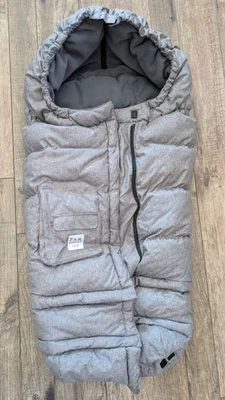 Manta infantil 7AM 212 Evolution 2 extensiones saco gris jaspeado polar 6M-4T Foto 1 de 4