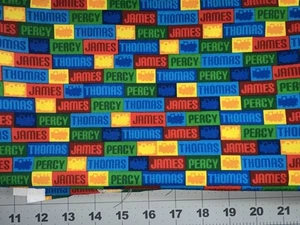 Thomas & Friends Cotton Fabric 1 Yard, 42" Wide, Child's Print Sewing Crafts - Picture 1 of 1