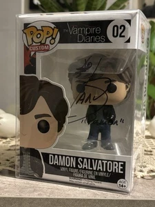 Vampire Diaries Custom Funko Pop Damon Ian Somerhalder Signed - Bild 1 von 5