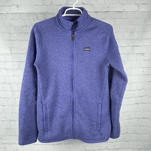 Patagonia Better Sweater Damen Md Full Zip Fleecejacke Lila Outdoor Freizeit - Bild 1 von 16