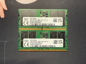 SK hynix 16GB DDR5 4800MHz SODIMM Laptop RAM 1Rx8 - HMCG78MEBSA092N - Picture 1 of 1