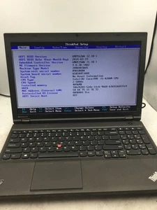 LENOVO THINKPAD T540P - BOOTS TO BIOS - INTEL I5 4200M - NO RAM -READ DESC - BB - Picture 1 of 7