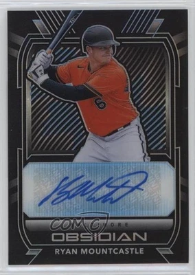 2021 Chronicles Electric Etch Carolina Blue Ryan Mountcastle Rookie Auto RC - Image 1 of 2