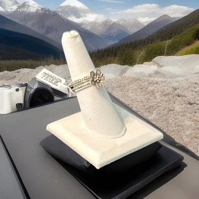 Juego de anillos Brighton SAKURA flor talla 7 nuevo con etiquetas ¡Hallazgo raro! Foto 1 de 3