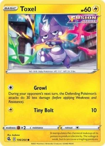 Toxel Fusion Strike Pokémon TCG 106/264 Regular Common ࿊ - Picture 1 of 1