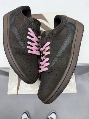 2024 Travis Scott x Air Jordan 1 Retro Bajo OG SP Terciopelo Marrón Foto 1 de 4