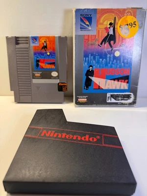 Hudson Hawk (Nintendo Entertainment System, 1992) Authentic with BOX Ex-Rental - Image 1 of 4