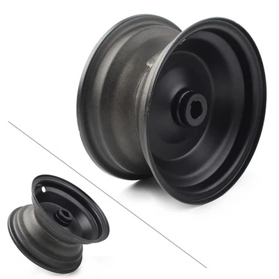 6" 145/70-6 in  Wheel Rim Black for Go Kart Off-Road Dirt Pit Bike - Image 1 of 4