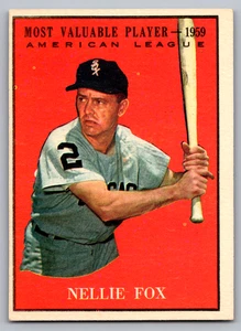 1961 Topps #477 Nellie Fox MVP - Bild 1 von 3