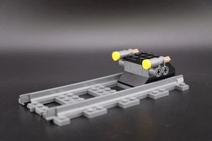 LEGO® 60198 Cargo Train Buffer Stop Track Section NEW! Black Bumper Stopper - Picture 1 of 6